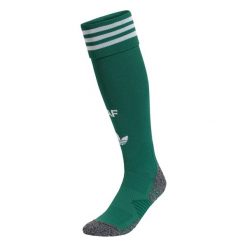 Getry wyjazdowe Algieria 26. Zielone legginsy sportowe Adidas, l, bez wzorów, z bawełny, do piłki nożnej. Za 79.95 zł.