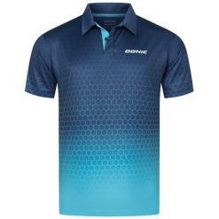 Polo Donic Spider. Niebieskie koszulki polo DONIC, bez wzorów, bez kołnierzyka, bez ramiączek. Za 246.00 zł.