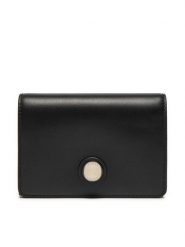 Furla Mały Portfel Damski Sfera M Compact Wallet WP00442 AX0733 O6000 Czarny. Czarne portfele Furla, bez wzorów, ze skóry. Za 499.99 zł.