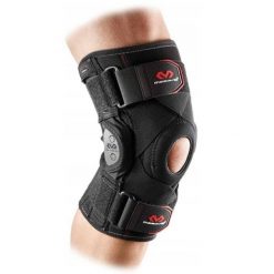 Stabilizator orteza kalana z pasami sportowy McDavid Hinged Knee Brace - 429x. Czarne bielizna sportowa MCDAVID, xl, bez wzorów. Za 503.70 zł.