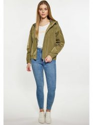 Schmuddelwedda Kurtka przeciwdeszczowa w kolorze khaki rozmiar: S. Brązowe kurtki sportowe Schmuddelwedda, s, bez wzorów, bez kaptura, outdoorowe. Za 354.45 zł.