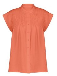 Sublevel Bluzka w kolorze pomarańczowym rozmiar: L/XL. Pomarańczowe bluzki Sublevel, l, bez wzorów, bez kołnierzyka, bez ramiączek. Za 74.81 zł.