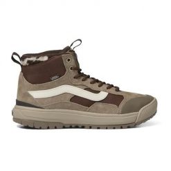 Buty do chodzenia damskie Vans UA Ultrarange Exo HI MTE1 Boty. Brązowe obuwie sportowe Vans, z materiału, za kostkę, bez zapięcia, trekkingowe. Za 793.00 zł.