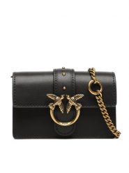 Pinko Torebka Love One Micro C PE 23 PCPL 100064 A0F1 Czarny. Czarne torebki klasyczne Pinko, bez wzorów, ze skóry, bez dodatków. Za 629.99 zł.