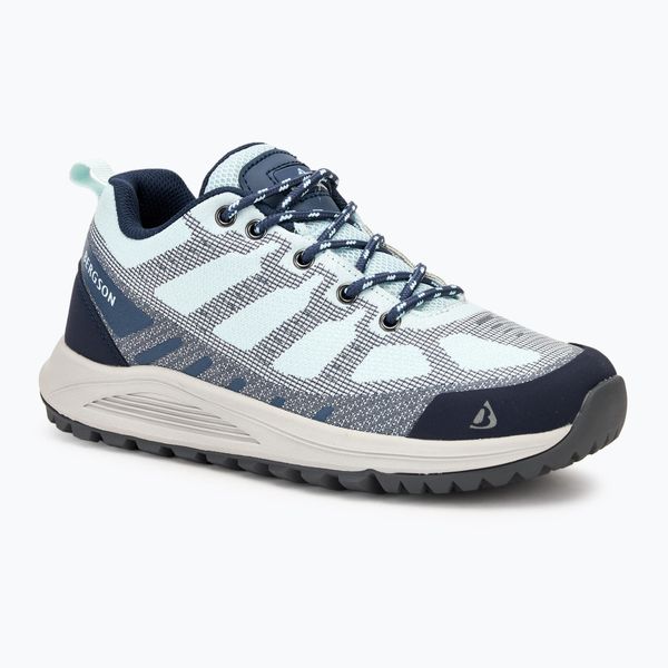 Buty trekkingowe damskie BERGSON Sirbal Low STX. Niebieskie trekkingi BERGSON, z materiału, trekkingowe. Za 387.99 zł.