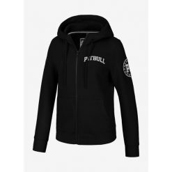 Bluza damska Pitbull rozpinana z kapturem Tyrian. Czarne bluzy PITBULL, xl, bez wzorów, z kapturem. W wyprzedaży za 219.00 zł.