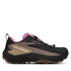 Buty do biegania Salomon. Czarne obuwie sportowe Salomon, z gore-texu, bez zapięcia, do biegania, gore-tex. Za 749.99 zł.