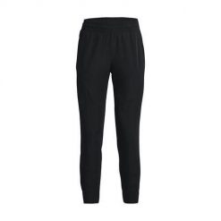 Spodnie sportowe damskie Under Armour Unstoppable Jogger. Czarne spodnie dresowe Under Armour, s, bez wzorów, z dresówki, do biegania. Za 409.99 zł.
