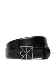 Calvin Klein Pasek Damski Emblem Buckle 25Mm Fixed Smooth LV04F7072G Czarny. Czarne paski Calvin Klein, bez wzorów, ze skóry. Za 249.99 zł.