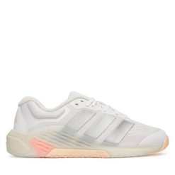 Buty na siłownię adidas. Białe obuwie sportowe Adidas, bez zapięcia, na fitness i siłownię. Za 569.99 zł.