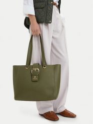 Beverly Hills Polo Club Torebka CEO-BHPC-C-005-10 Zielony. Zielone shopper Beverly Hills Polo Club, bez wzorów, ze skóry, bez dodatków. Za 229.99 zł.