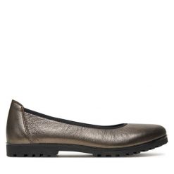 Baleriny Caprice. Żółte baleriny Caprice, bez wzorów, bez obcasa. Za 299.99 zł.