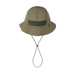 Kapelusz BUFF GO BUCKET HAT SOLID. Brązowe kapelusze Buff, bez wzorów. Za 158.94 zł.