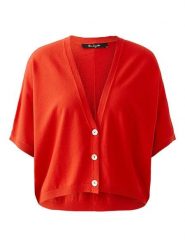 Miss Lagotte Kardigan w kolorze czerwonym rozmiar: 42. Czerwone kardigany Miss Lagotte, bez wzorów. Za 193.24 zł.