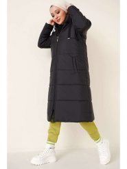 Bigdart Płaszcz zimowy w kolorze czarnym rozmiar: 36. Czarne płaszcze Bigdart, na zimę, bez wzorów, z puchu, bez kaptura. Za 152.62 zł.