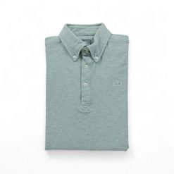 Lacoste Polo damskie z krótkim rękawem szare. Szare koszulki polo Lacoste, l, bez wzorów, bez kołnierzyka, bez ramiączek. Za 114.98 zł.