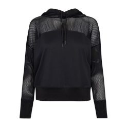 Damska bluza z kapturem Urban Classic Mesh. Czarne bluzy Urban Classics, bez wzorów, z meshu, z kapturem. Za 183.50 zł.