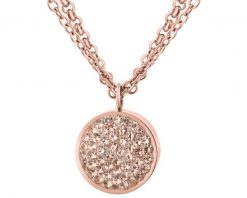 Naszyjnik ze stali szlachetnej z kryształami. Naszyjniki Artelioni, ze stali. Za 169.00 zł.