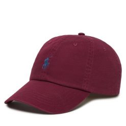 Czapka z daszkiem Polo Ralph Lauren. Fioletowe czapki Polo Ralph Lauren, bez wzorów. Za 259.99 zł.