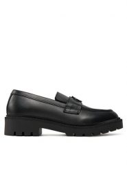 Calvin Klein Jeans Lordsy Flatform Loafer Hw Mg Lth YW0YW01682 Czarny. Czarne lordsy Calvin Klein Jeans, bez wzorów, z jeansu, bez obcasa, bez zapięcia. Za 419.99 zł.