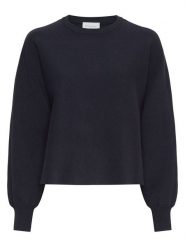 MOSS COPENHAGEN Sweter "Thami" w kolorze czarnym rozmiar: L/XL. Czarne swetry Moss Copenhagen, l, bez wzorów, bez ramiączek. Za 205.93 zł.