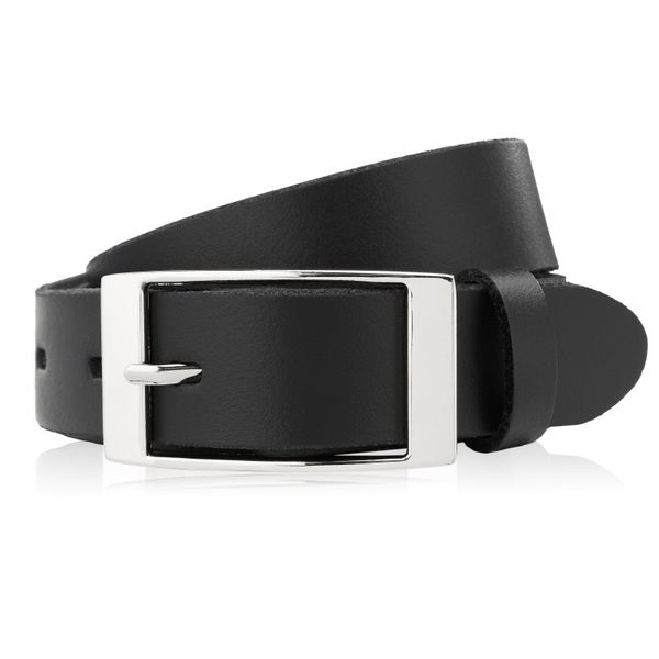 Pasek skórzany 110 cm czarny PAOLO PERUZZI PG-02-BLS-110. Czarne paski PAOLO PERUZZI, bez wzorów, z jeansu, eleganckie. Za 46.55 zł.