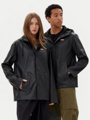 Hunter Kurtka przeciwdeszczowa Izzy Unisex HARU0012251 Czarny Regular Fit. Czarne kurtki sportowe Hunter, s, bez wzorów, z syntetyku, bez kaptura. Za 239.99 zł.