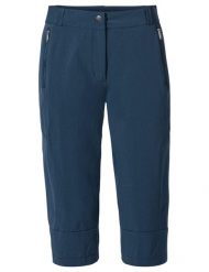 Spodnie damskie VAUDE Farley Stretch Capri III. Czarne spodnie narciarskie Vaude, bez wzorów, z elastanu, narciarskie. Za 429.00 zł.