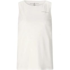 Damski tank top techniczny Endurance Waane. Białe topy ENDURANCE, bez wzorów, bez kołnierzyka, bez ramiączek. Za 197.50 zł.