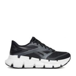 Buty do biegania Reebok. Czarne obuwie sportowe Reebok, bez zapięcia, do biegania. Za 489.99 zł.