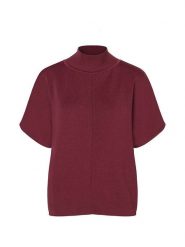 More & More Sweter w kolorze bordowym rozmiar: 40. Czerwone swetry More & More, bez wzorów, bez ramiączek. Za 168.95 zł.