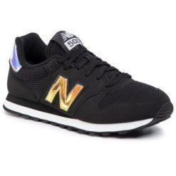 NEW BALANCE GW500HGW Czarny. Czarne obuwie sportowe New Balance, ze skóry ekologicznej, bez zapięcia. Za 249.99 zł.