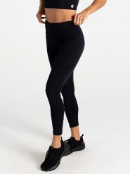 Dare 2b Legginsy sportowe "Influential II" w kolorze czarnym rozmiar: 38. Czarne legginsy Dare 2b, bez wzorów, z materiału, outdoorowe. Za 110.04 zł.