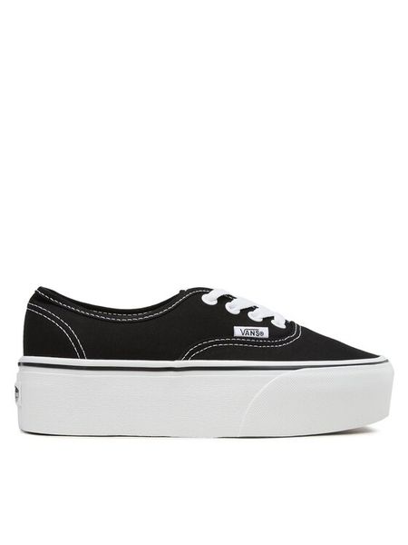 Vans Tenisówki Authentic Stackform VN0A5KXXBMX1 Czarny. Czarne trampki Vans, bez wzorów, z materiału, bez zapięcia. Za 277.99 zł.