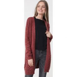 Bordowy Kardigan Mallory. Czerwone kardigany Born2be, l, bez wzorów. Za 109.99 zł.