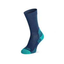 Skarpety trekkingowe damskie Bridgedale Hike Lt Merino P Boot - denim. Niebieskie skarpety Bridgedale, bez wzorów, z denimu. Za 97.99 zł.