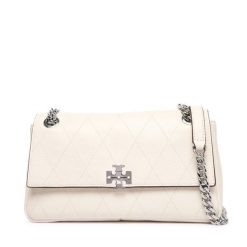Torebka Tory Burch. Białe torebki klasyczne Tory Burch, bez wzorów, bez dodatków. Za 2,384.00 zł.