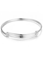 Eclat d'Argent Srebrna bransoletka rozmiar: onesize. Szare bransoletki Eclat d'Argent, srebrne. Za 347.99 zł.