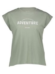 Pepe Jeans Koszulka w kolorze zielonym rozmiar: XS. Zielone bluzki Pepe Jeans, xs, bez wzorów, z bawełny, bez kołnierzyka, bez ramiączek. Za 74.81 zł.