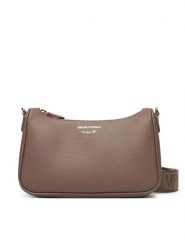 Emporio Armani Torebka EW000539 AF12036 M1057 Beżowy. Brązowe listonoszki Emporio Armani, bez wzorów, ze skóry, bez dodatków. Za 849.99 zł.