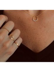 Les Petites Précieuses Pozłacany pierścionek rozmiar: 60. Żółte pierścionki Les Petites Précieuses, pozłacane. Za 74.99 zł.