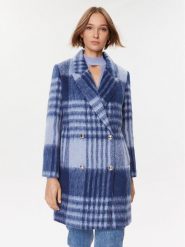 Guess Płaszcz przejściowy Ramona W3BL74 WFVO0 Niebieski Regular Fit. Niebieskie płaszcze Guess, xxl, z aplikacjami, z syntetyku, bez kaptura. Za 909.99 zł.