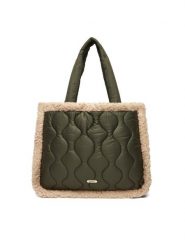 Barbour Torebka Marnie Quilt Tote Bag LBA0482OL71 Khaki. Brązowe torebki klasyczne Barbour, bez wzorów, z materiału, bez dodatków. Za 579.99 zł.