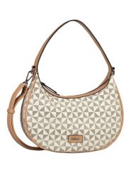 Gabor Bags Torebka "Barina" w kolorze kremowo-jasnobrązowym - 29 x 24 x 9,5 cm rozmiar: onesize. Brązowe torby na ramię Gabor Bags, bez wzorów, z materiału, na ramię, bez dodatków. Za 108.99 zł.