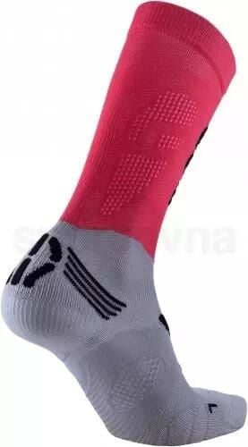Skarpety UYN COMPRESSION FLY Coral/Black. Czarne skarpety Uyn, bez wzorów, z dzianiny. Za 69.00 zł.