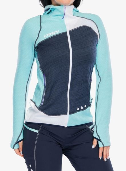 Bluza rozpinana damska Crazy Pull Ionic Light. Zielone bluzy Crazy, l, bez wzorów, z materiału, bez kaptura. Za 582.99 zł.