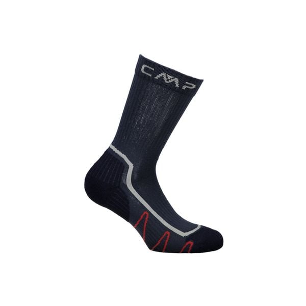 Skarpety trekkingowe CMP POLY MID. Szare skarpety CMP, bez wzorów, z elastanu. Za 99.99 zł.