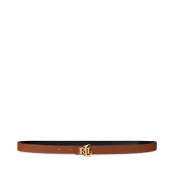 Pasek Damski LAUREN RALPH LAUREN. Brązowe paski Lauren Ralph Lauren, bez wzorów. Za 379.99 zł.