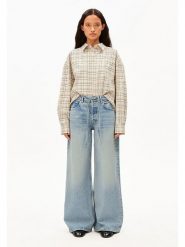 Armedangels Dżinsy ''Astraeaas'' - Comfort fit - w kolorze błękitnym rozmiar: W31/L30. Niebieskie jeansy ARMEDANGELS, l, z aplikacjami. Za 284.95 zł.