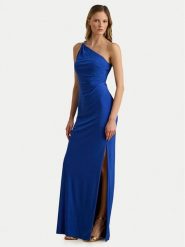 LAUREN RALPH LAUREN Sukienka wieczorowa 253980922005 Niebieski Slim Fit. Niebieskie sukienki Lauren Ralph Lauren, bez wzorów, z syntetyku, wizytowe, bez kołnierzyka, bez ramiączek. Za 1,299.00 zł.